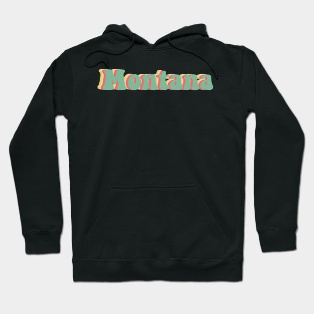 Montana 70's Hoodie by JuliesDesigns